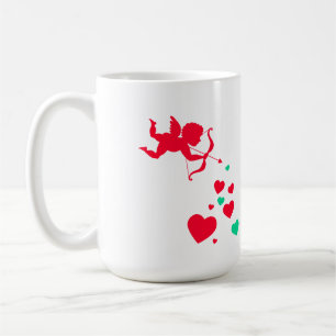 Caneca De Café Anjo fofo do dia dos namorados