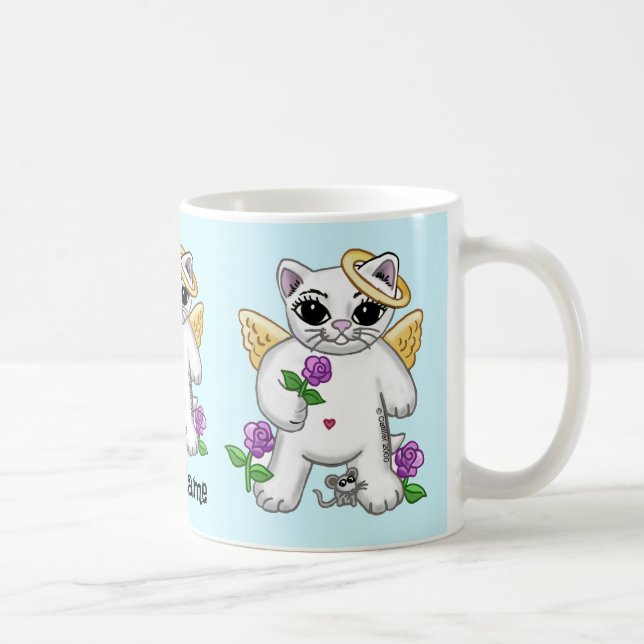 Caneca De Café Anjo gatinho (Direita)