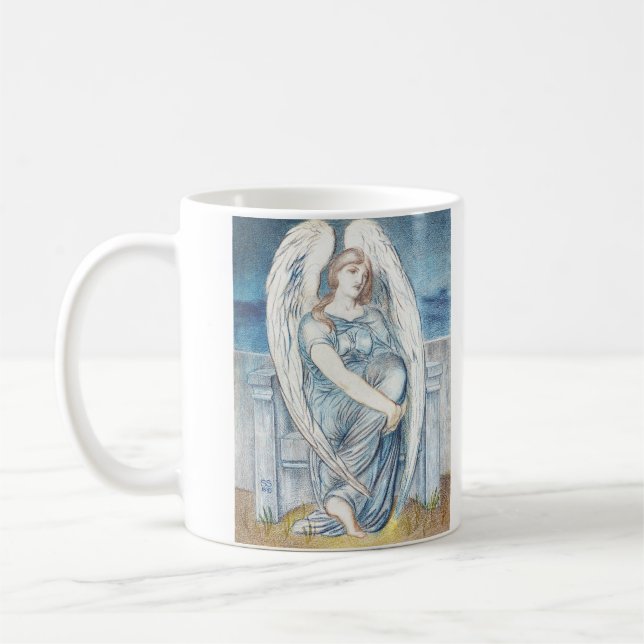 Caneca De Café Anjo Guardião na Bíblia Hebraica (Esquerda)