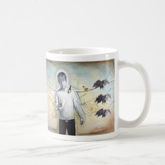 Caneca De Café Anjo humano Justin