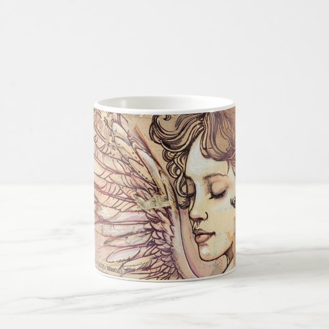 Caneca De Café Anjo Radiante  (Centro)