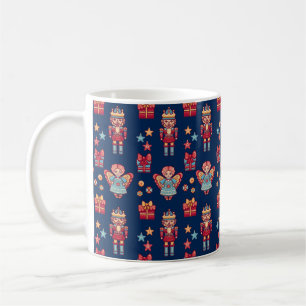 Caneca De Café Anjo Retro de Natal