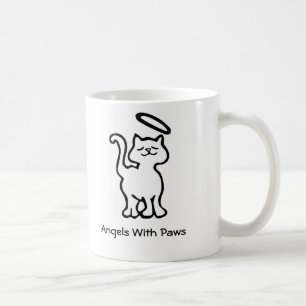 Caneca De Café Anjos com patas