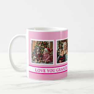 Caneca De Café Anjos da Vovó Modelo de 4 Fotos