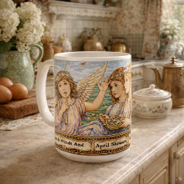 Caneca De Café Anjos das Flores de Maio