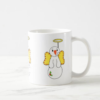 Caneca De Café Anjos de Neve Angelicais