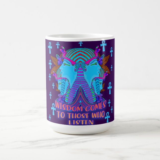 Caneca De Café Ankh Mug, sabedoria antiga (Centro)