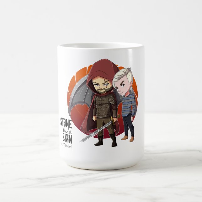 Caneca De Café Ankit e Ethan da Pedra Debaixo da Pele (Centro)