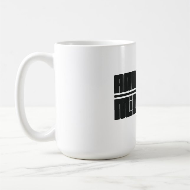 Caneca De Café Ann Arbor - Michigan (Esquerda)