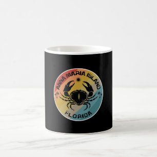Caneca De Café Anna Maria Island Florida Crab Art