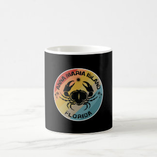 Caneca De Café Anna Maria Island Florida Crab Art