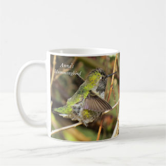 Caneca De Café Anna's Hummingbird Mug by BirdingCollectibles