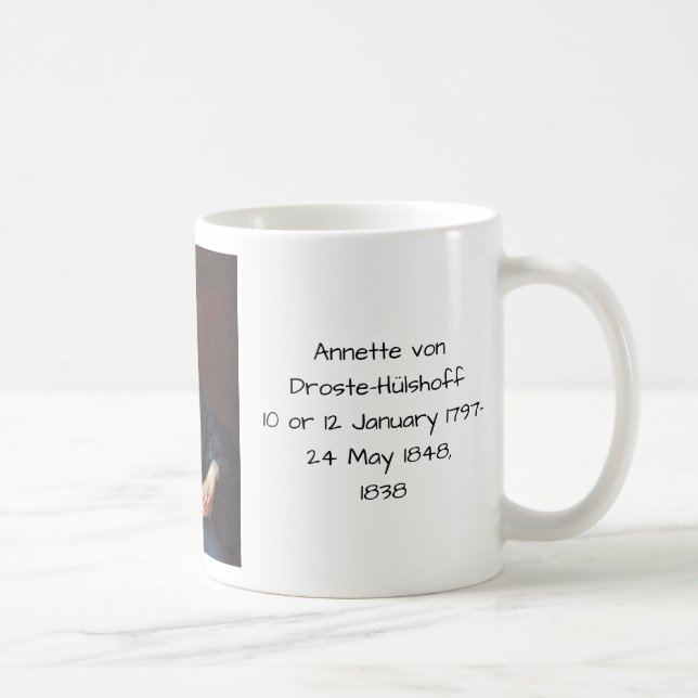 Caneca De Café Annette von Droste-Hulshoff 1838 (Direita)