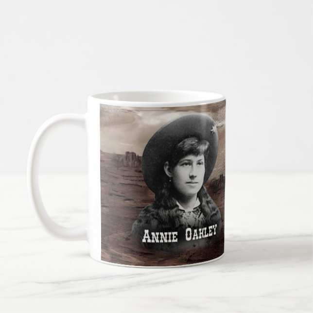 Caneca De Café Annie Oakley histórico (Esquerda)