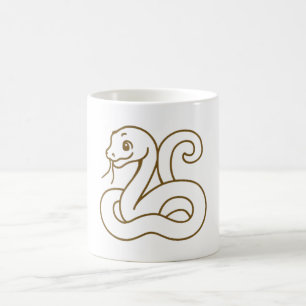 CANECA DE CAFÉ ANO DA SERPENTE