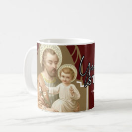 Caneca De Café Ano das Ruas: Joseph Religioso Católico Comemora