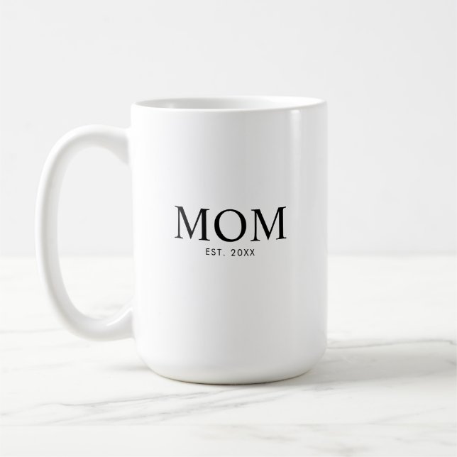 Caneca De Café Ano de Fundação da Mãe (Esquerda)