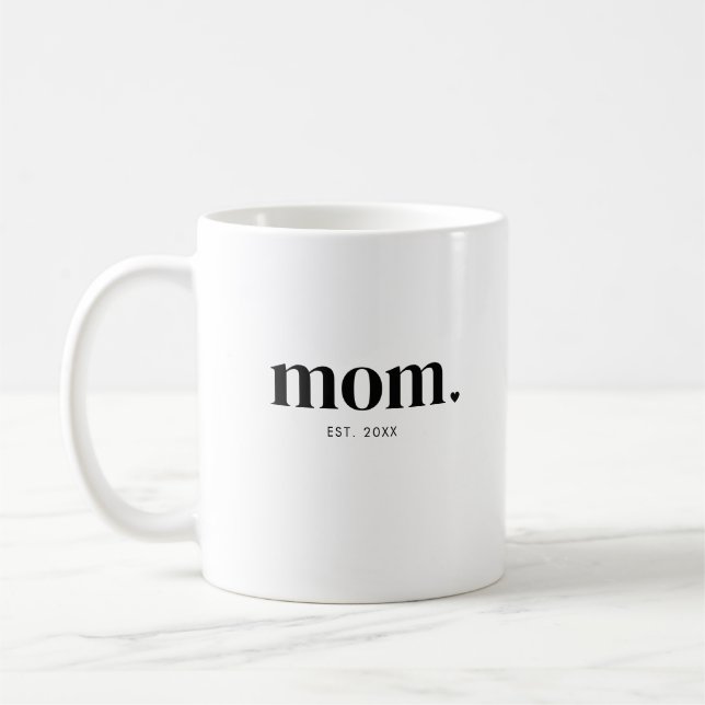 Caneca De Café Ano de Fundação da Mãe (Esquerda)