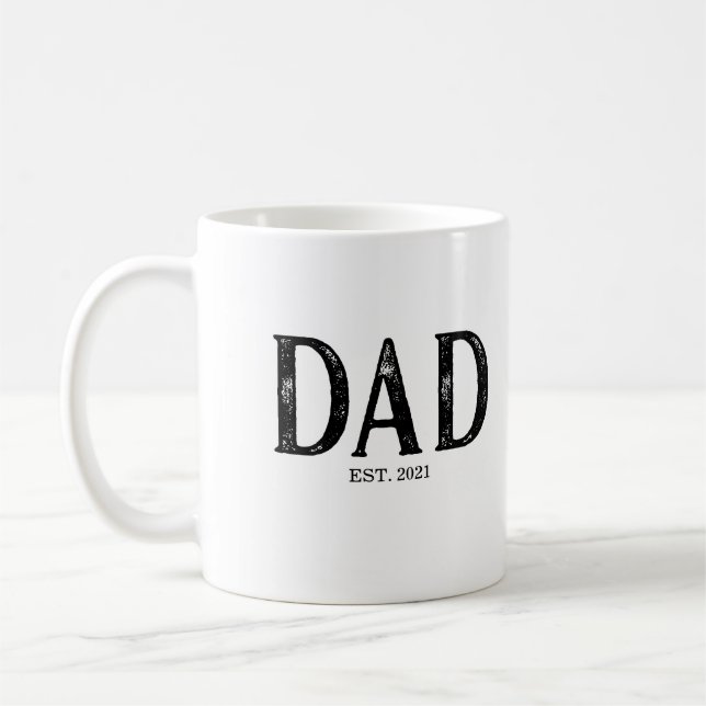 Caneca De Café Ano de Fundação do Pai (Esquerda)