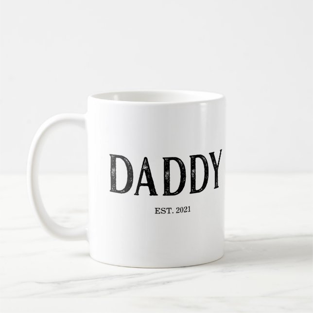 Caneca De Café Ano de fundação do papai (Esquerda)