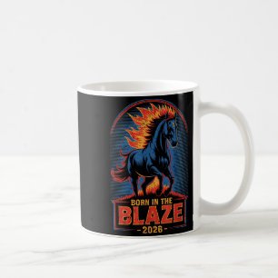 Caneca De Café Ano do Cavalo de Fogo – Ano Novo do Zodíaco Chinês