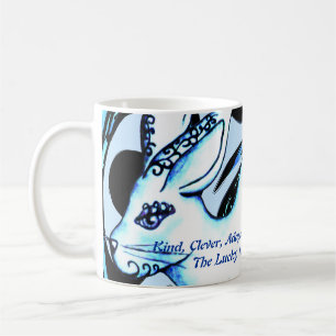 Caneca De Café Ano do coelho