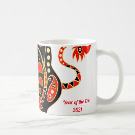 Caneca De Café Ano do Ox