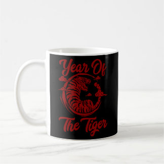 Caneca De Café Ano Do Tigre Zodíaco Chinês Ano Novo 2022
