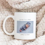 Caneca De Café Ano Do Vovô Criou Nova Foto Para Bebê<br><div class="desc">Um simples vovô criou uma caneca de café com foto de bebê. Esta caneca apresenta texto clássico com uma foto de bebê. A foto é apenas para fins de posicionamento e pode ser substituída por qualquer foto que você escolher. Todo texto pode ser personalizado com qualquer texto de sua escolha....</div>
