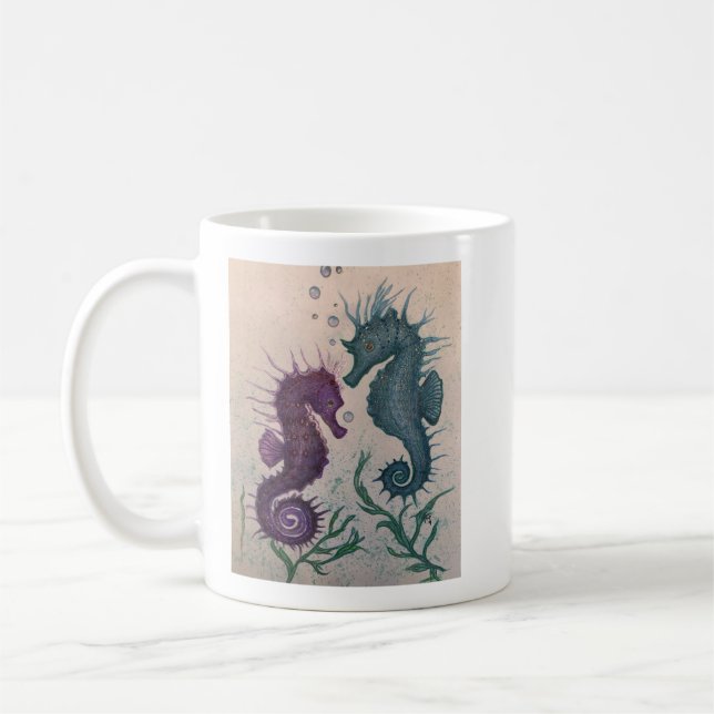 Caneca De Café Ano dos Cavalos-Marinhos (Esquerda)