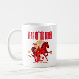 Caneca De Café Ano Novo Chinês Cavalo 2026