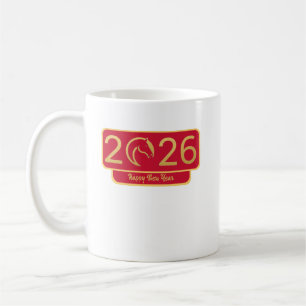 Caneca De Café Ano Novo Chinês Cavalo Presente Perfeito