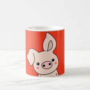 Caneca De Café Ano novo chinês feliz - porco