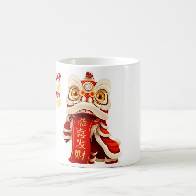 Caneca De Café "Ano Novo Chinês, Onde Joy Encontra Tradição" (Centro)