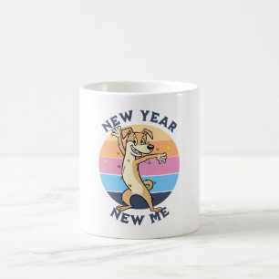 Caneca De Café Ano Novo Eu Novo
