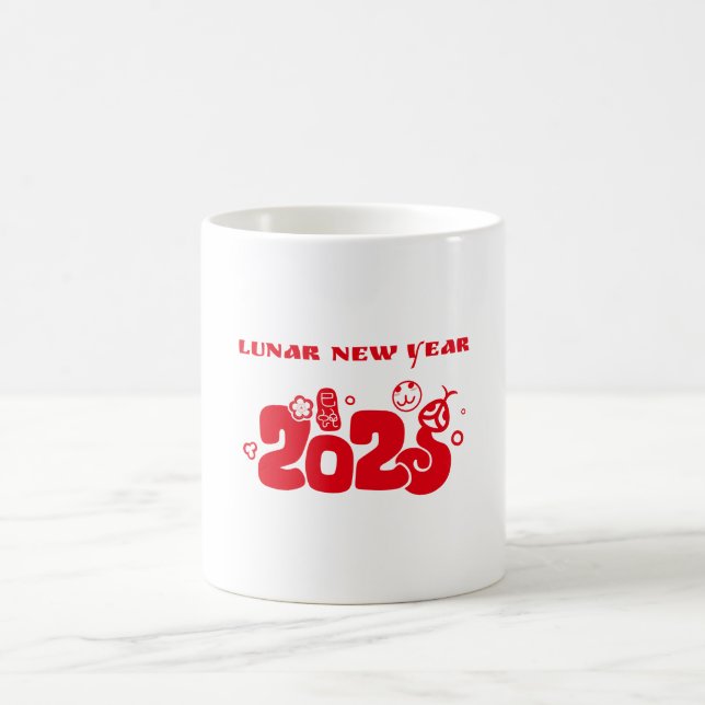 Caneca De Café Ano Novo Lunar 2025 (Centro)