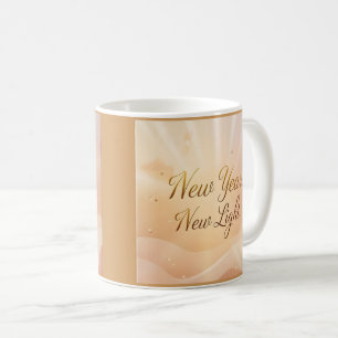 Caneca De Café Ano Novo, Nova Luz” – Design do Nascer do Sol do G