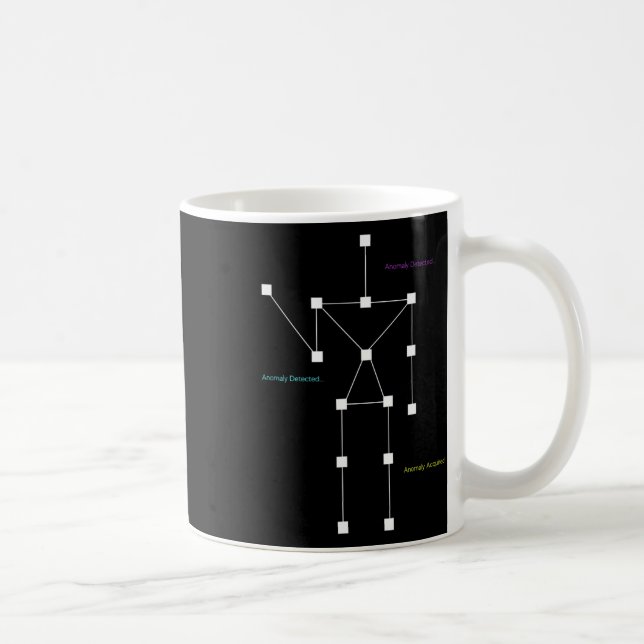 Caneca De Café Anomalia Detectada Sls Fantasma Caça Camisa - Engr (Direita)