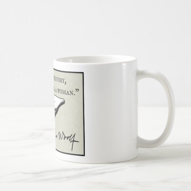 Caneca De Café Anónima era uma mulher (Direita)
