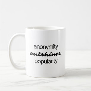 Caneca De Café Anonymity Mug
