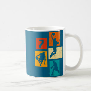 Caneca De Café Anos Jogador Velho 7º Basquete 7 Humor Basquete