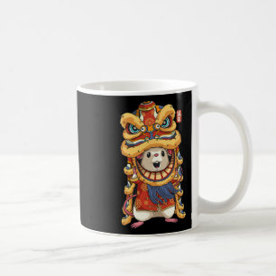 Caneca De Café Anos novos Chineses Camisas Para Homens Dançando R