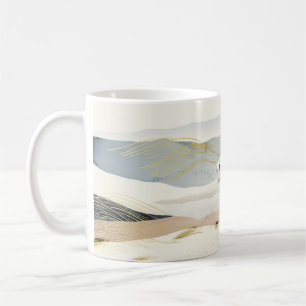 Caneca De Café Antecedentes das artes de montanha e ouro. Orienta