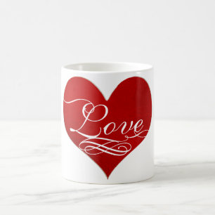 Caneca De Café Antecedentes PixDezines Love/Heart/DIY