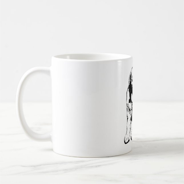 Caneca De Café Antecipação do Snack - Labrador Lick (Esquerda)