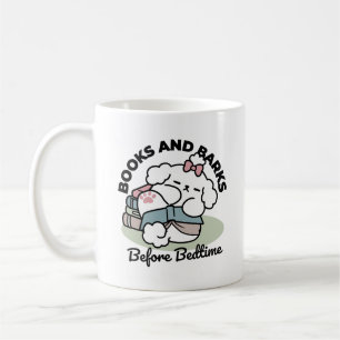 Caneca De Café Antes da hora de dormir com o meu pai - livro e cã
