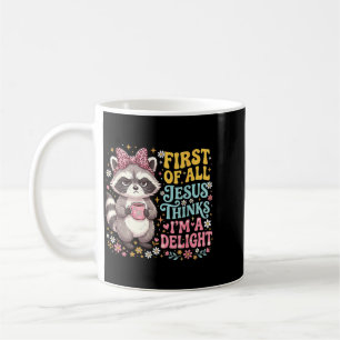 Caneca De Café Antes De Tudo Jesus Acha Que Sou Um Design Delicio