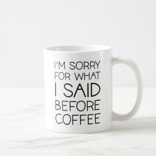 Caneca De Café Antes do café