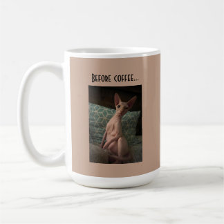 Caneca De Café Antes do café....Após café