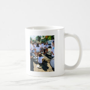 Caneca De Café Antes do Desfile
